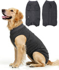 ANWA Recovery Suit for Dogs After Surgery, Breathable Dog Onesie, Grey 3XL