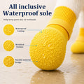 Anti Slip Dog Socks Boots,Dog Paw Protector with Adjustable Straps,Waterproof Dog Socks for Indoor Hardwood Floors & Out