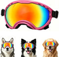 Dog Goggles for Medium Large Breed UV Protection Windproof Anti-Fog Eyewear