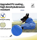 Easy Sporting Dog Raincoat with Soft Non-Stiff Fabric, Waterproof & Reflective Dog rain Jacket for High-Energy Dogs, Dog
