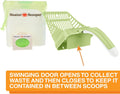 Neater Pet Brands Neater Scooper Standard Cat Litter Scoop, 60 Refill Bags – Mess-Free Cat Litter Scooper with Bag, Spil