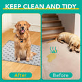 FUWERY Extra Large Washable Pee Pads for Dogs, 72"X72", Grey, 2 Packs
