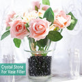 MAIBAOTA Natural Black Obsidian Crystal Quartz Rocks Chips Vase Filler Rocks for Succulent Plant Small Fish Tank Aquariu