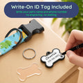 Personalized Dog Collar and Dog Tag Set,Comfortable for Small Medium Dogs