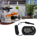 2Pack Digital Aquarium Thermometer with Large LCD Display, Reptile Thermometer for Vehicle, Terrarium, Fish Tank, Refrig