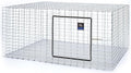 Pet Lodge® Wire Rabbit Hutch | Rust Resistant Galvanized Wire Mesh | Easy to Assemble Stackable Rabbit Cage | Made in US