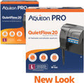 Aqueon QuietFlow 20 LED PRO Aquarium Fish Tank Power Filter For Up To 30 Gallon Aquariums