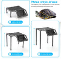 SKARUS Standing Turtle Basking Platform Ramp for 15-75 Gallon Aquariums