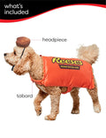 Rubies Hershey's: Reese's Peanut Butter Cup Pet Costume for for Dogs or Cats, L/XL