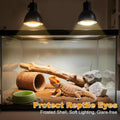 2Pack Reptile Heat Lamp, 150W Reptile Heat Emitter Infrared Basking Spot Light, UVA Daylight Heat Lamp Bulbs for Chicken