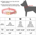 DOGWONG PU Leather Dog Collars for Small Dogs,Classic Adjustable Pink Dog Collars with Quick Release Metal Buckle,Easy C