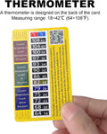 2-in-1 Reptile UV Light Meter Detector Sensor Tester (2, Yellow)