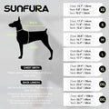 SUNFURA Small Dog Coat with Harness Built in, Warm Dog Jacket Winter with Zipper On Back, Waterproof Pet Snow Jacket Snowsuit Pet Sweater Clothes for Schnauzer, Yorkshire Terrier, Black S