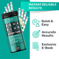 Aquarium Test Strips - 9-in-1 Aquarium Test Kit with eBook - Aquarium Water Test Kit with Quick and Accurate Fish Tank T