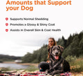 Nutri-Vet Fish Oil Supplement for Dogs, Omega 3, Fish Oil for Dogs, Pet Supplies, Pet Vitamins and Supplements, EPA DHA Formula, Puppy Vitamins, Shed Control, New Puppy Essentials, 100 Count