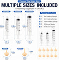 Pet Feeding Syringe with 10pcs Silicone Nipples, Kitten Nursing Syringe for Newborn Puppies, Cat, Dog,Rabbits, Squirrels