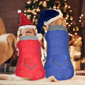 Petglad Waterproof Dog Winter Coat with Pocket, Fleece Snow Vest for Dogs