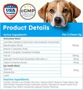 Tear Stain Chews for Dogs, Eye Vitamins with Lutein and Cranberry