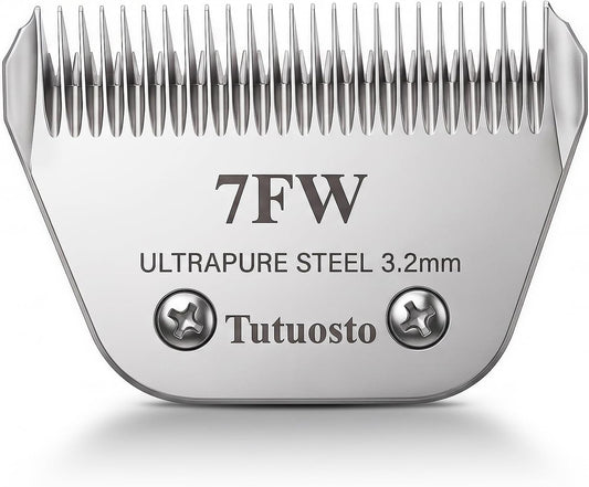 7FW Pet Clipper Blades Compatible with Andis, Wahl and Oster Dog Clippers