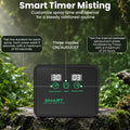 Reptile Smart Mister, Reptile Humidifiers Misting System with Timer