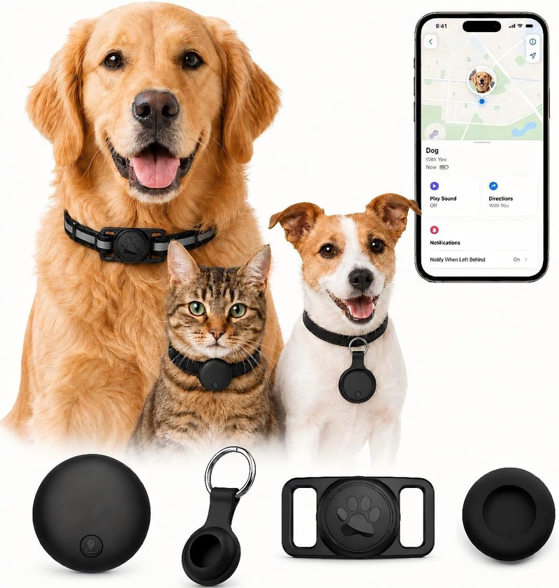 GPS Tracker for Dogs, Pet Location Tracker for Dogs & Cats, iOS Only