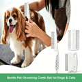 Tick Removal Tool Kit for Humans, Dogs & Cats, 13-in-1 Stainless Steel Tick Remover with Tweezers, Comb & Magnifying Gla