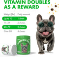 Calming Hemp Treats for Dogs Made in USA Organic Hemp Natural Separation Aid Helps Barking, Chewing, Thunder, Fireworks,