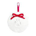 Tiny Ideas Christmas Paw Print Ornament Kit, DIY No Bake No Mess Holiday Keepsake, Dog or Cat Christmas Ornament, Pet Memorial Keepsake