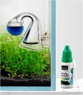 Aquarium CO2 Drop Checker CO2 Indicator (Glass Checker+15ml)