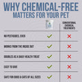 BioPower Pet Shield Chews - Natural Flea & Tick Prevention for Dogs & Cats - Chemical-Free Chewable Supplement, Brewer’s Yeast & Garlic Formula - 240 Soft Chews