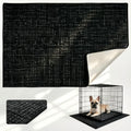 Dog Crate Mat, Thick Washable Waterproof Carpet for Dog Kennel Pad
