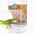No Mess Bird Feeder for Cage Automatic Small Bird Food Container Dispenser