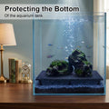 10 Pcs Aquarium Divider Grid Egg Crate with 60 Brackets,Fish Tank Plastic