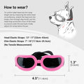 LESYPET Dog Goggles Small Breed, Cute Puppy Sunglasses with Foam Padded Inside, UV Protection Pet Sunglasses for Cats Pu
