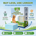 DEEP DEAR Puppy Pads for Dogs , Large 30x28 in ,100 Count