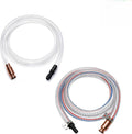 2Pack 6.56FT Shaker Siphon Hose,1/2"&3/4" Gas Siphon Pump for Fuel Transfer