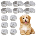Binxus 12 Pack Scent Training for Dogs Scent Dog Scent Work Tins Small Dog Food Container Nose Work Supplies for Scent Training, Aluminum Dog Scent Boxes