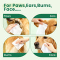 400 Unscented Dog Wipes for Paws and Butt Large Thick Puppy Wipes for Dogs Face and Body Dog Wipes Cleaning Deodorizing Cat Wipes Cleaning Fur and Butt Big Doggie Wipes Doggy Wipes Bum Dog Ear Wipes