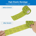 Pet Vet Wrap for Dogs Self Adhesive Bandage Wrap for Horse Cat Wound Care Cohesive Bandages Self Adherent Elastic Bandag