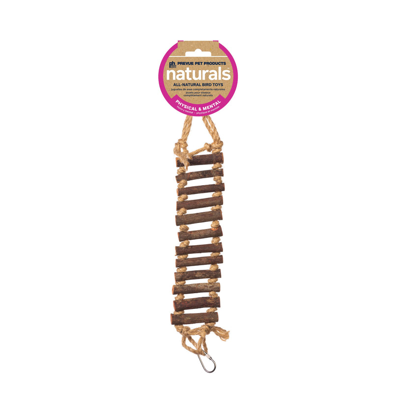 Prevue Pet Products Rope Ladder Bird Toy - Accessories for Small to Medium Birds, Hanging Birdcage Toy for Climbing, Foot Exercise, Beak Use, Mental Enrichment, and Interactive Play