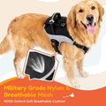 PartsBling Dog Car Harness, Dog Seat Belt Harness for Car, No Pull Adjustable Dog Harness with Seat Belt Attachment, Bre