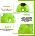 Seenelling 15.75" Extra Large Slow Feed Hay Ball for Horses,Green