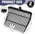 Lasnten Manure Fork Replacement Head, 18 Tines Pitchfork Head with Screws and Nuts, Horse Manure Rake for Picking up Gra