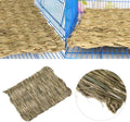 Hamiledyi Grass Mat Woven Bed Mat for Small Animal Bunny Bedding(Pack of 3)