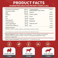 NATURE TARGET Glucosamine for Dogs, 120 Soft Chews, Chicken Flavor