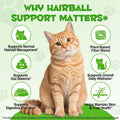 Hairball Remedy for Cats, Cat Hairball Treatment, Hair Ball Relief Digestive Aid, Promotes Healthy Digestion, Natural Pa
