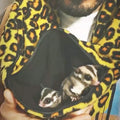 Pet Bonding Scarf - Carry Bonding Pouch - for Chinchillas, Hedgehogs, Rats, Sugar Gliders, Guinea Pigs, Rabbits, Hamster