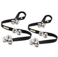 PAWBEE Dog Door Bells for Potty Training, Adjustable, 7 Extra-Loud Potty Jingle Bells for Large and Small Dogs, Set of 2