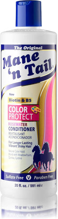 Mane 'n Tail Color Protect Shampoo & Conditioner (20 Oz Each) – Sulfate & Paraben Free, Vegan, with Cystine, Quinoa & Me