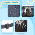 Small Animal Carrier Bag, Breathable, Adjustable & Removable Shoulder Strap & Hand-Carry Design, Clear Front Window, Was